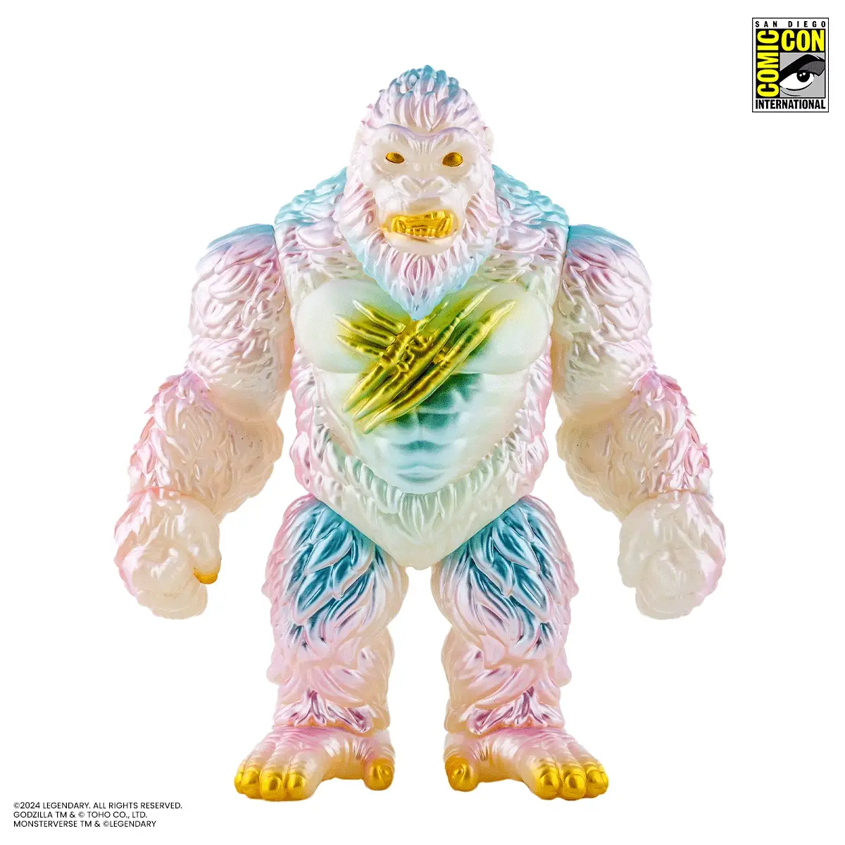 Godzilla x Kong: The New Empire - Kong Soft Vinyl Figure - Cherry Blossom Glow in the Dark Variant - Image 4