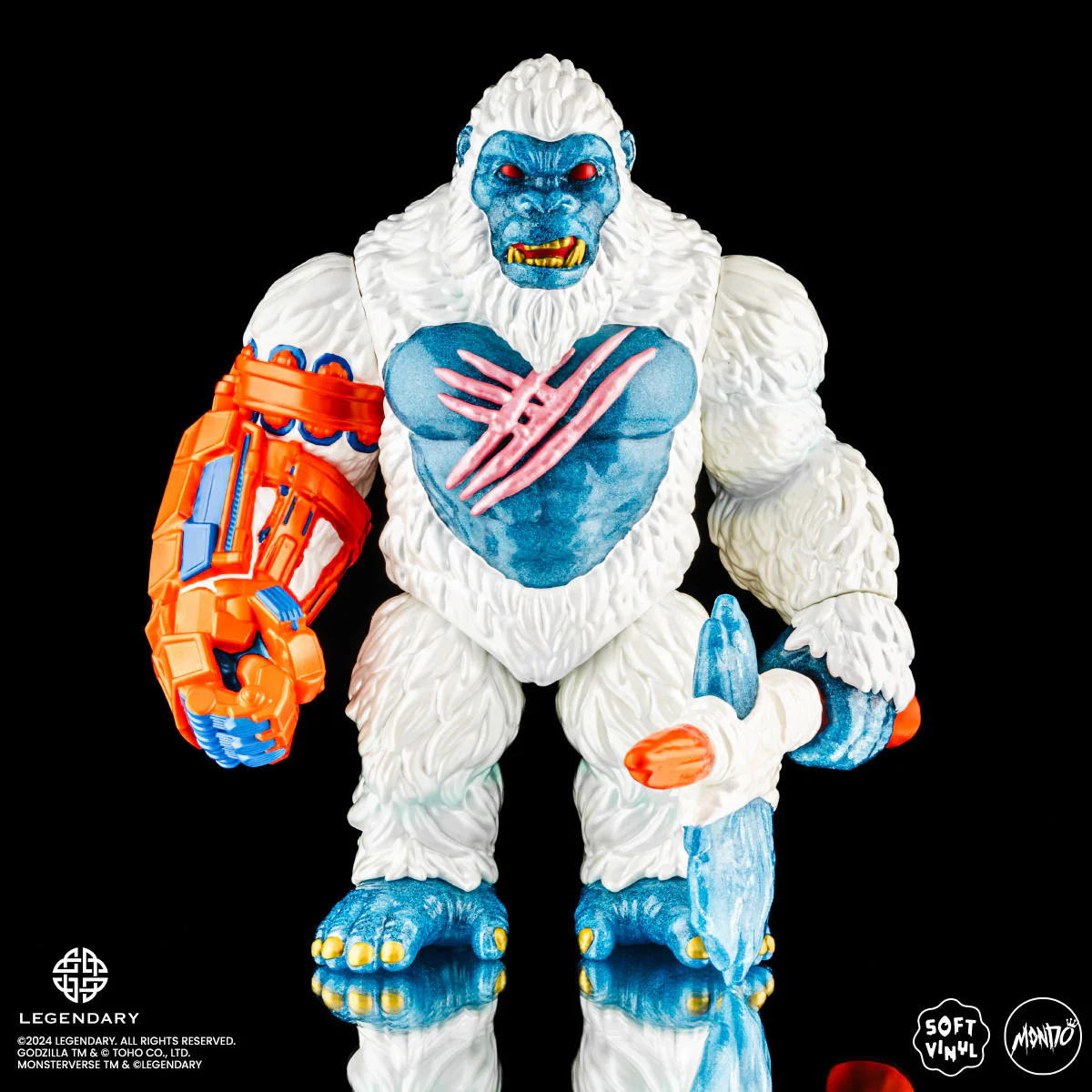 Godzilla x Kong: The New Empire - Kong Soft Vinyl - Primal Frost Variant - Image 9