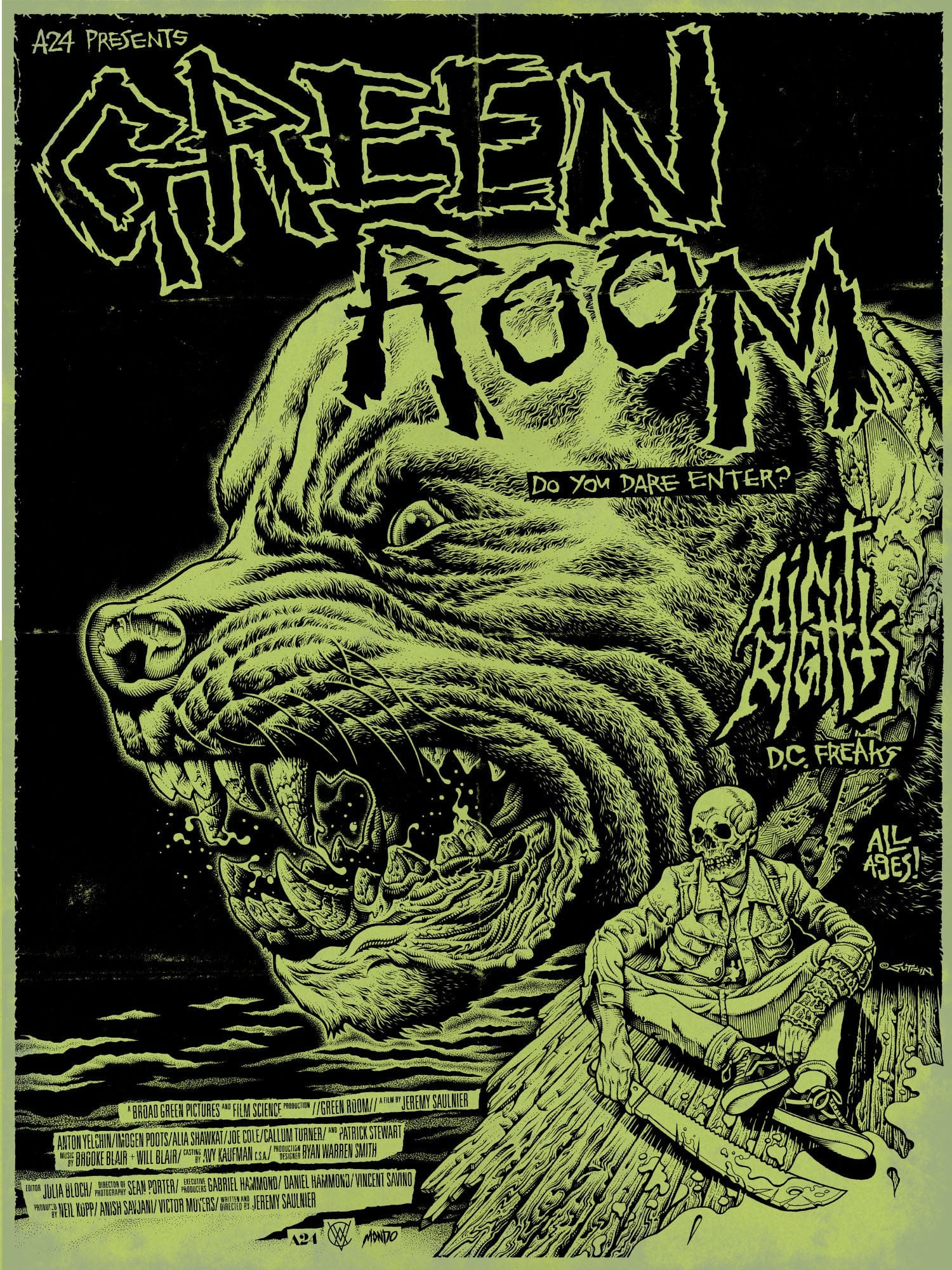 Green Room Variant Poster