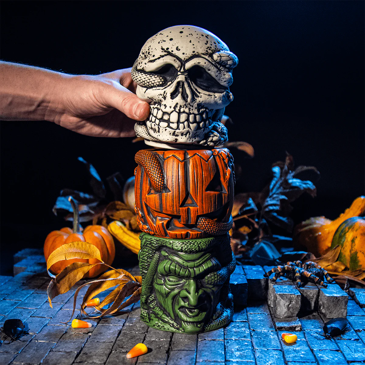 Halloween III: Season of the Witch - Stacking Tiki Mug Set - Image 12