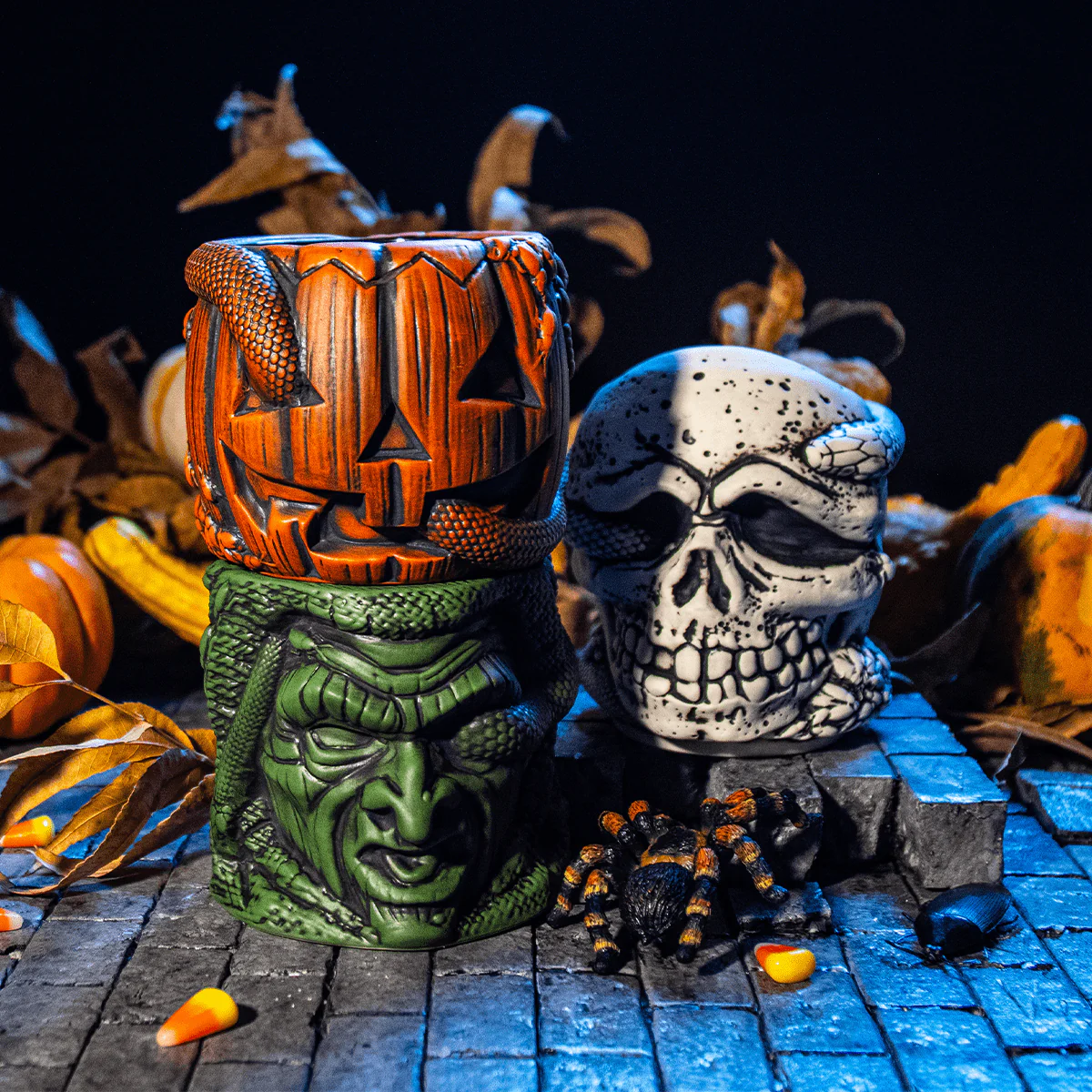 Halloween III: Season of the Witch - Stacking Tiki Mug Set - Image 7