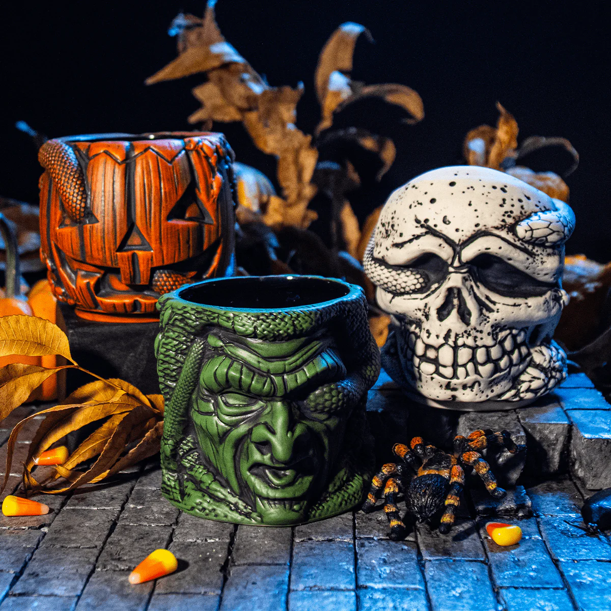 Halloween III: Season of the Witch - Stacking Tiki Mug Set - Image 8