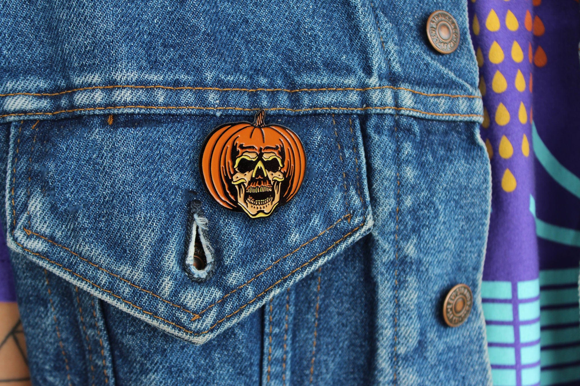 Halloween II Enamel Pin - Image 4