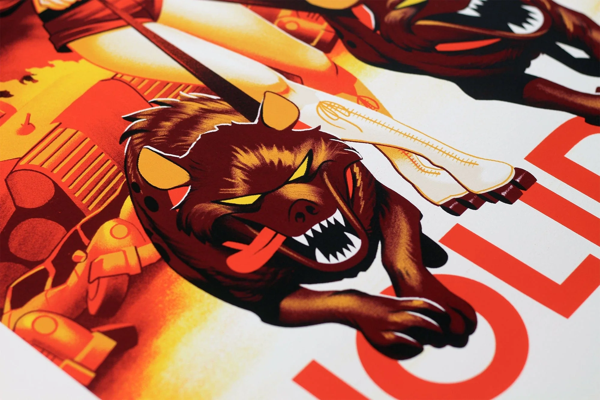 Harley's Holiday Screenprinted Poster - Image 6