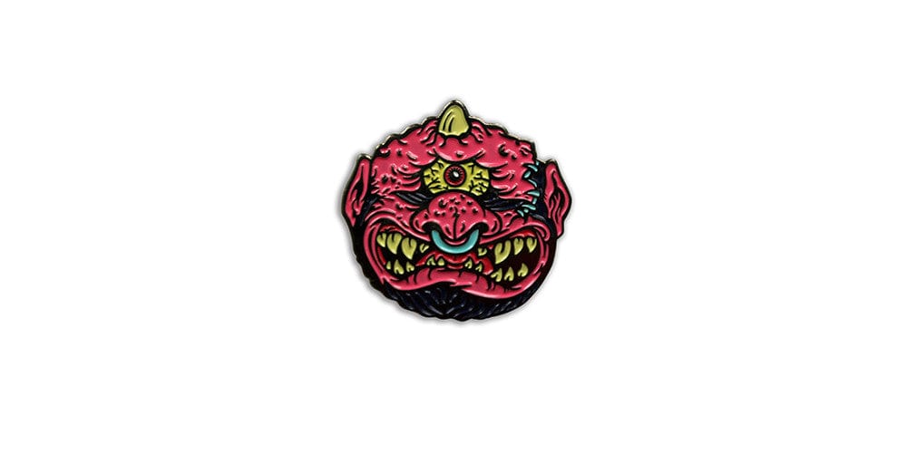 Horn Head Enamel Pin