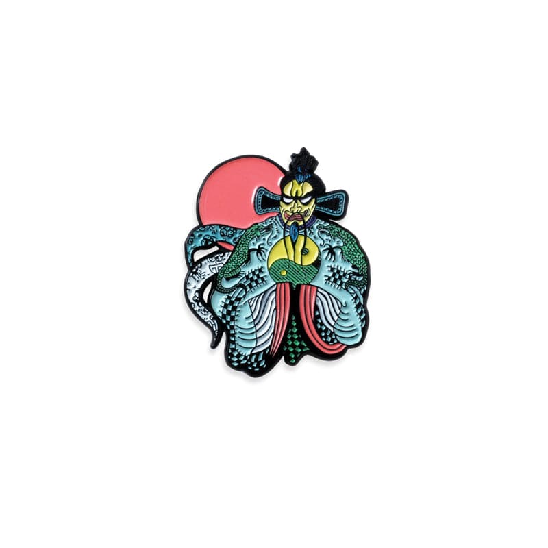 It's All In The Reflexes Enamel Pin - Image 2