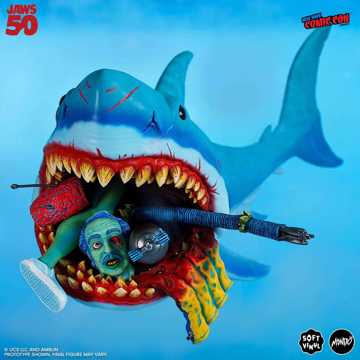 Jaws Soft Vinyl Figure - Underwater Variant - Image 10
