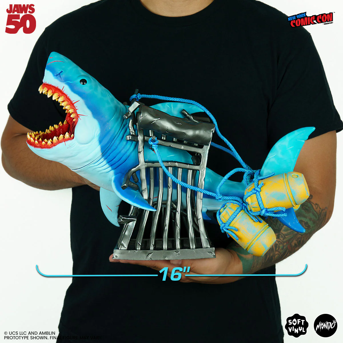 Jaws Soft Vinyl Figure - Underwater Variant - Image 4