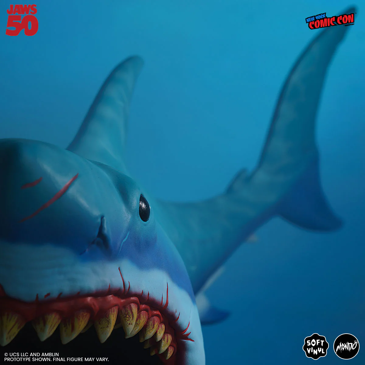 Jaws Soft Vinyl Figure - Underwater Variant - Image 5