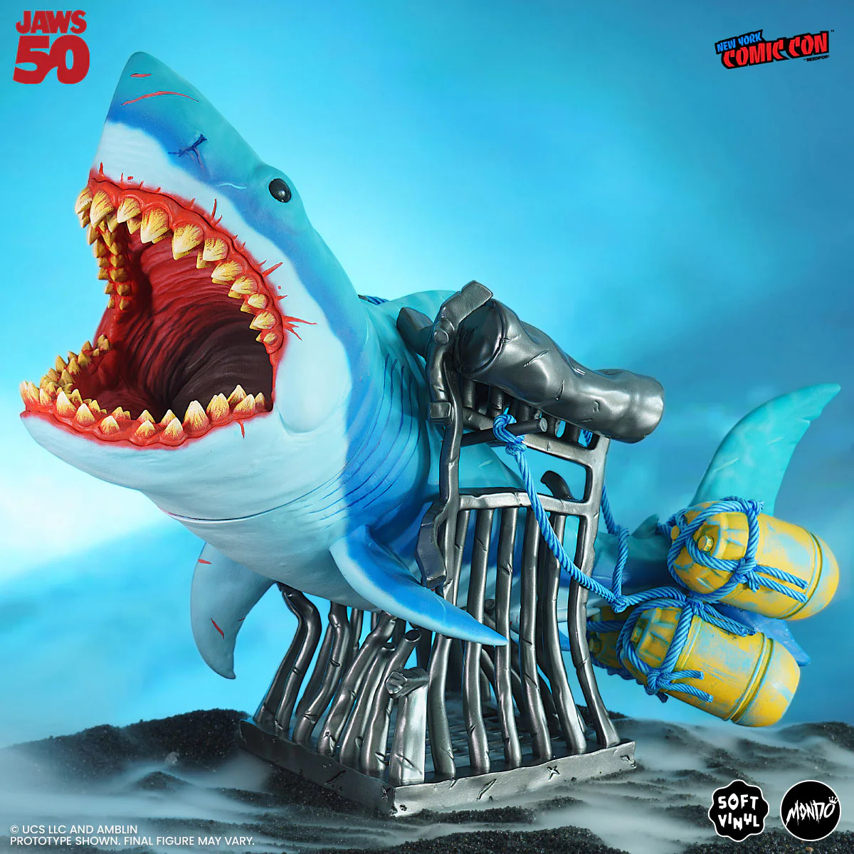 Jaws Soft Vinyl Figure - Underwater Variant - Image 6