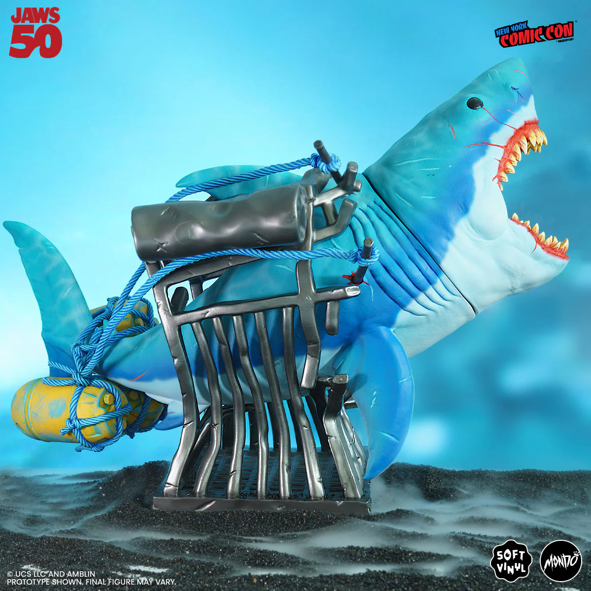 Jaws Soft Vinyl Figure - Underwater Variant - Image 7