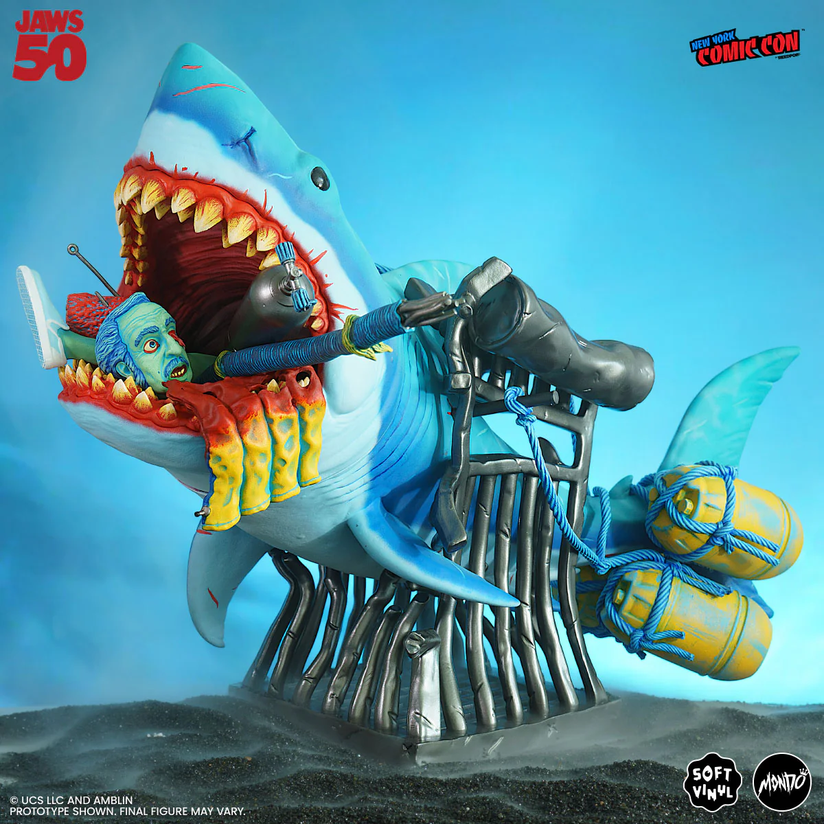 Jaws Soft Vinyl Figure - Underwater Variant - Image 8