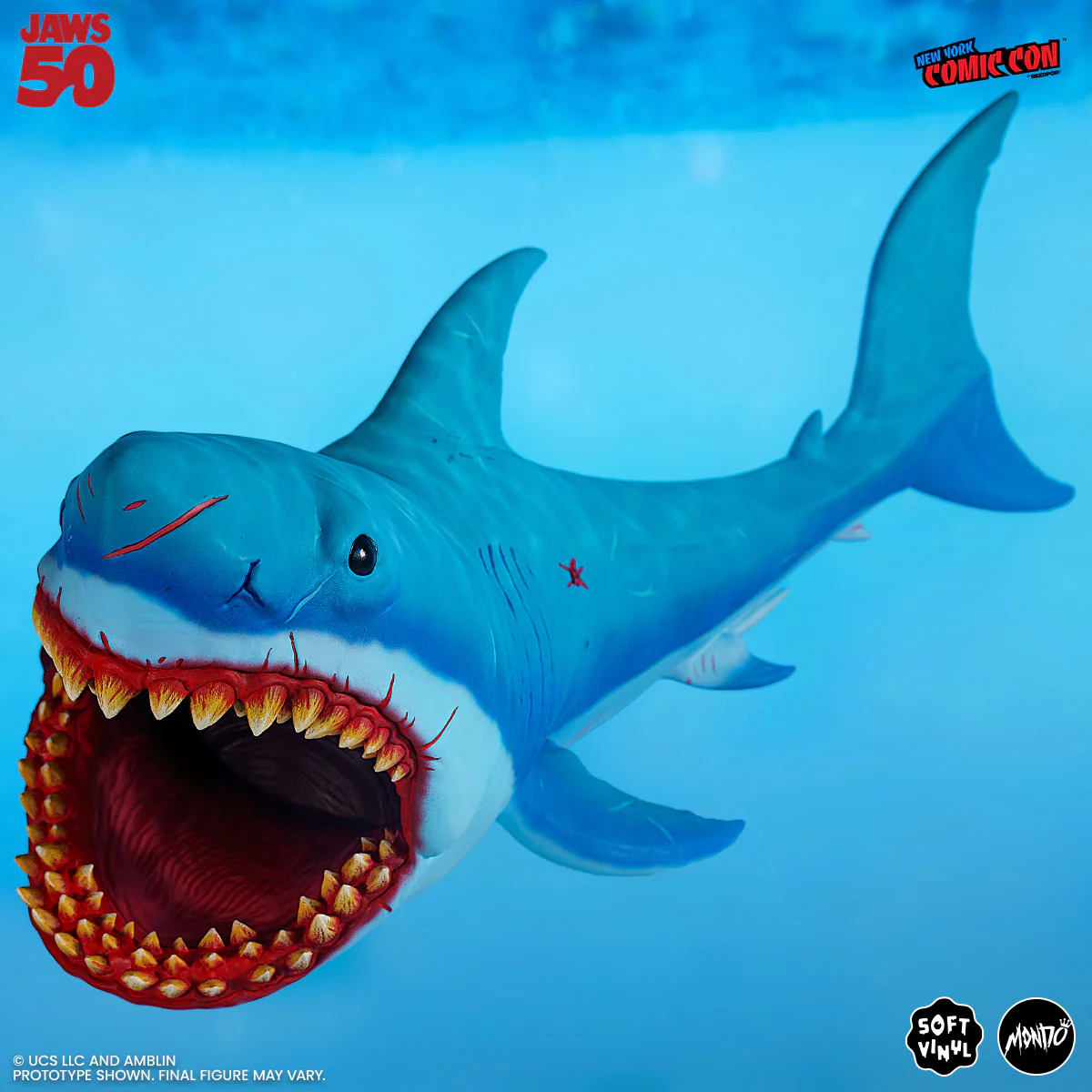 Jaws Soft Vinyl Figure - Underwater Variant - Image 9