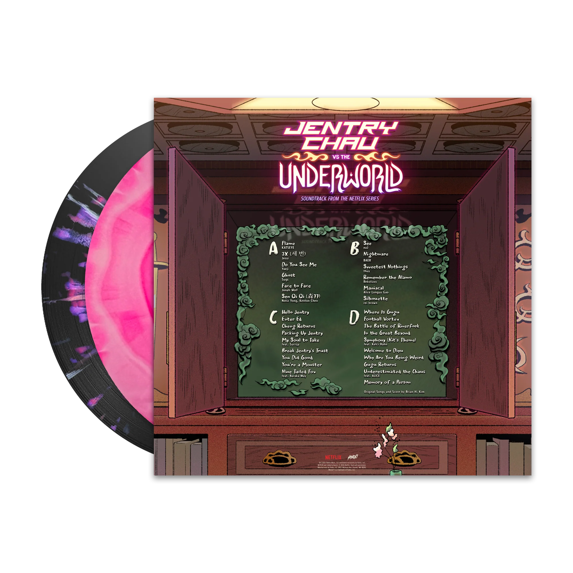 Jentry Chau vs. The Underworld - Soundtrack from the Netflix Series 2XLP - Image 11