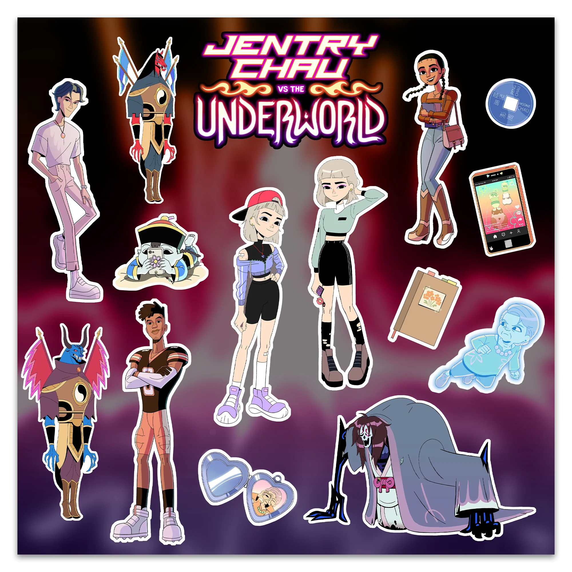 Jentry Chau vs. The Underworld - Soundtrack from the Netflix Series 2XLP - Image 8