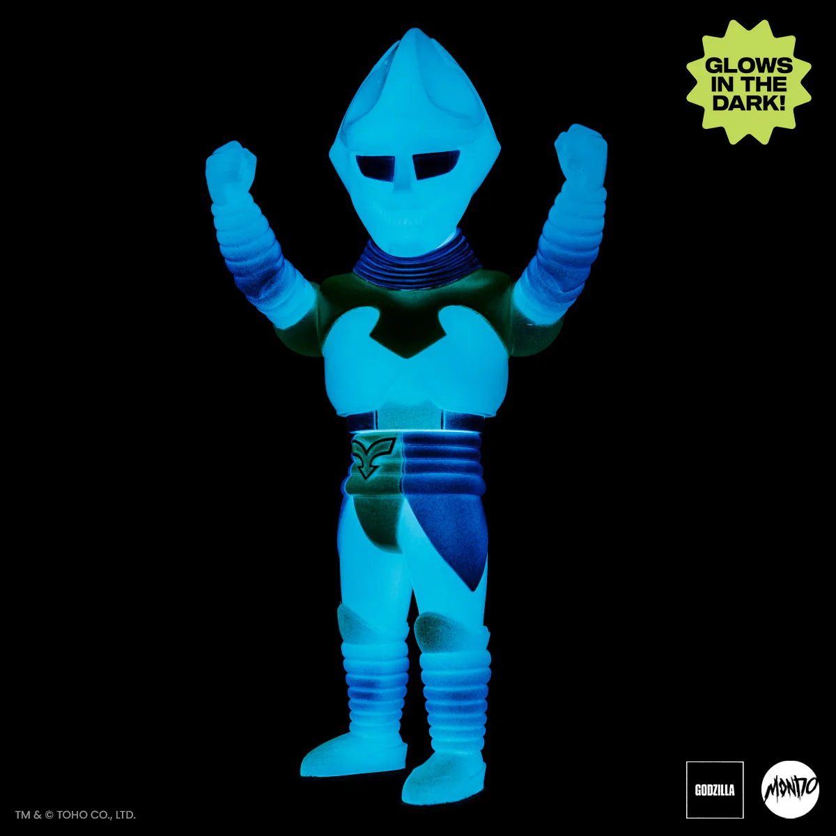 Jet Jaguar Soft Vinyl - Cherry Blossom GID Variant SDCC Exclusive - Image 2