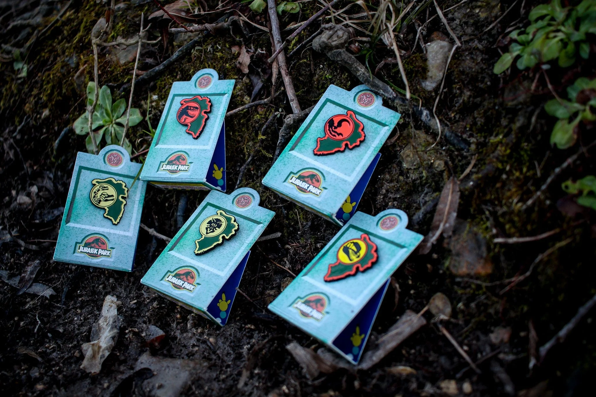 Jurassic Park Paddock Sign Pin Series - Image 10