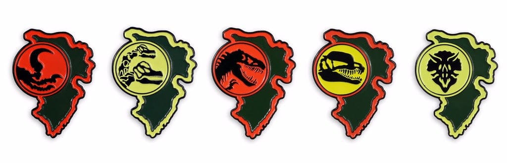 Jurassic Park Paddock Sign Pin Series - Image 2