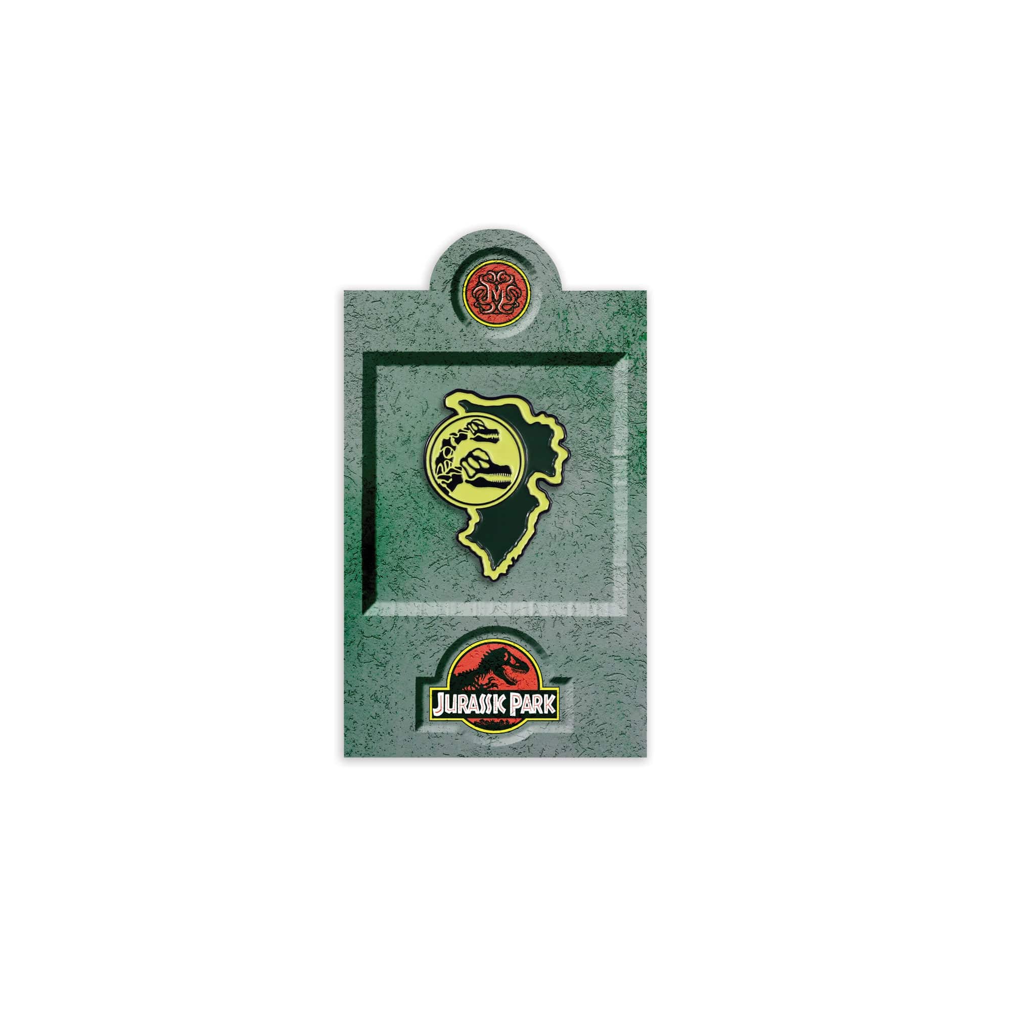 Jurassic Park – Brachiosaurus Paddock Sign Enamel Pin