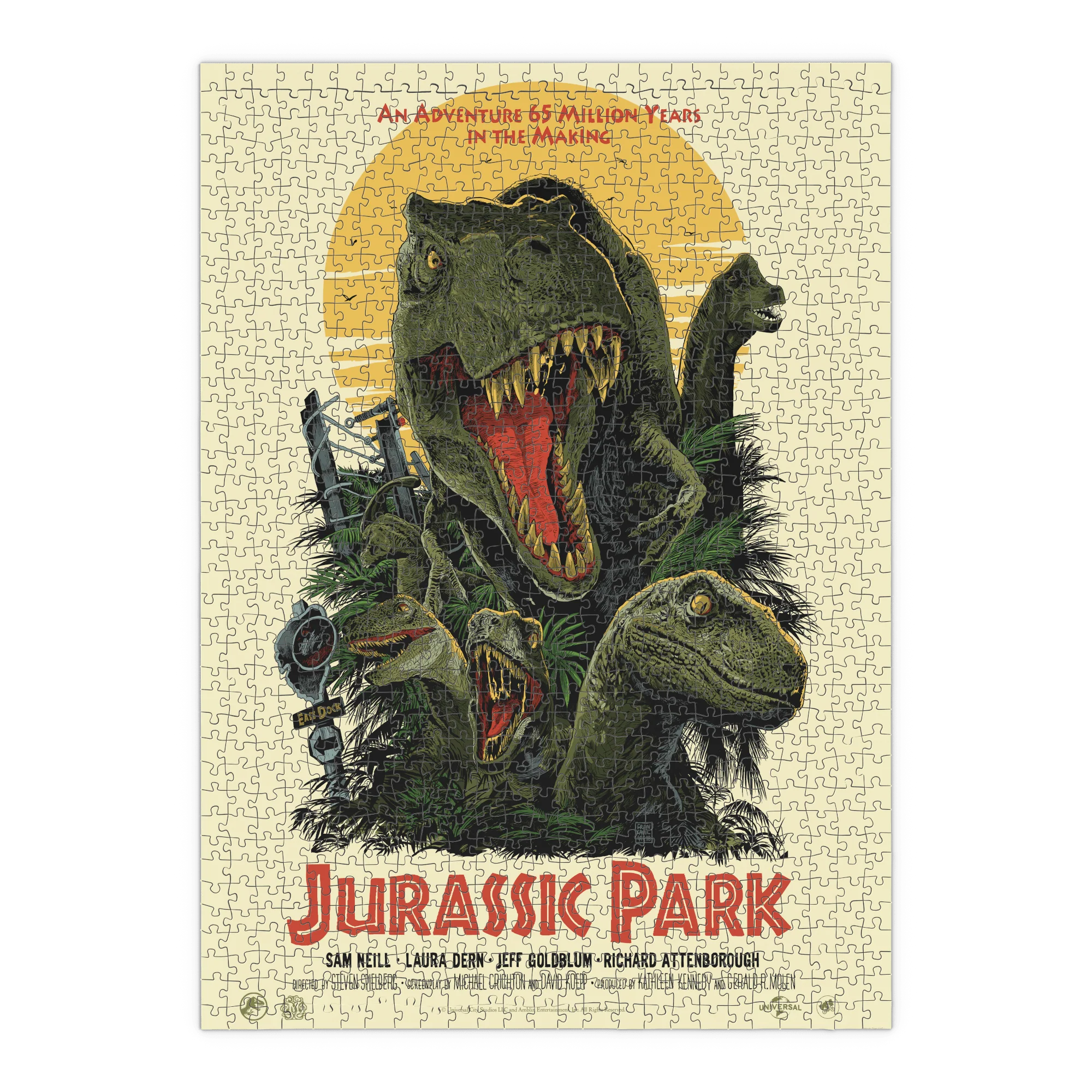 Jurassic Park 1000-Piece Puzzle (Second Edition) - Image 2
