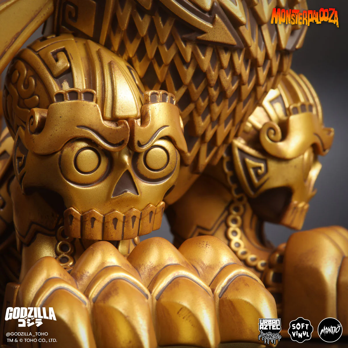 King Ghidorah - Vinyl Designer Figure by Urban Aztec - Relic Variant - Image 11