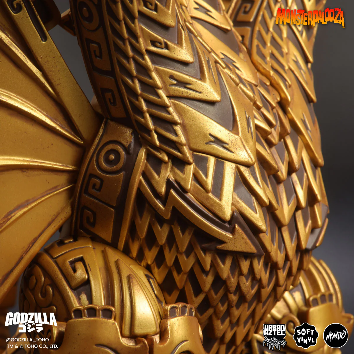 King Ghidorah - Vinyl Designer Figure by Urban Aztec - Relic Variant - Image 12