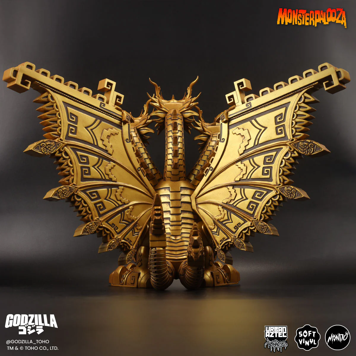King Ghidorah - Vinyl Designer Figure by Urban Aztec - Relic Variant - Image 16