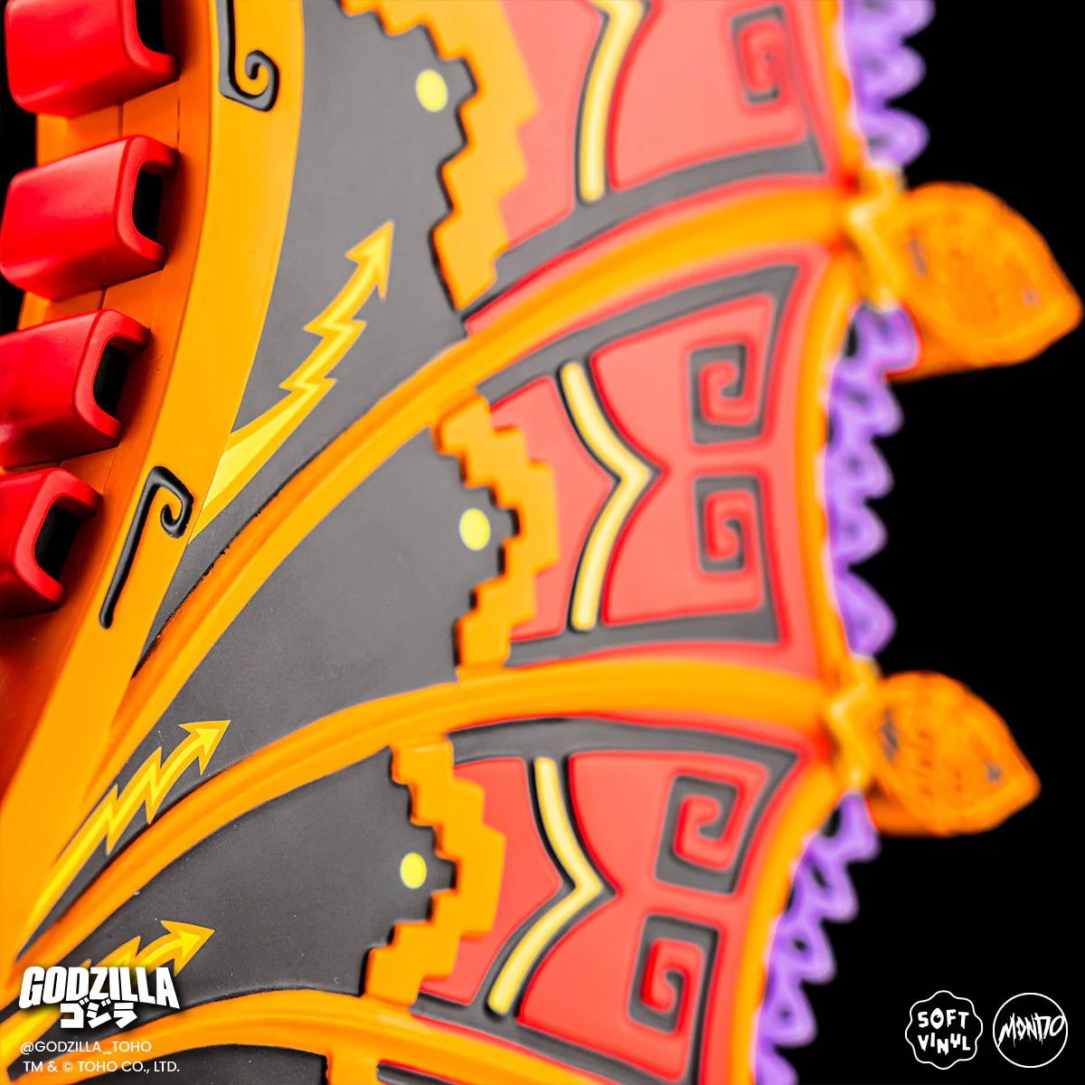 King Ghidorah - Vinyl Designer Figure by Urban Aztec - Monster Zero Variant - Image 7