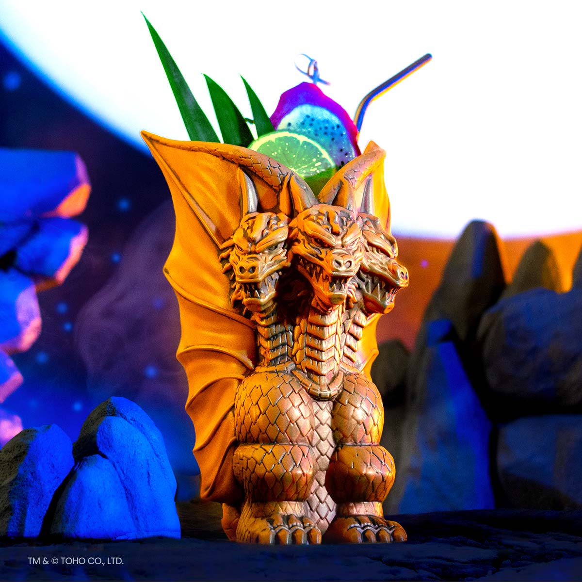 King Ghidorah Tiki Mug - Image 4
