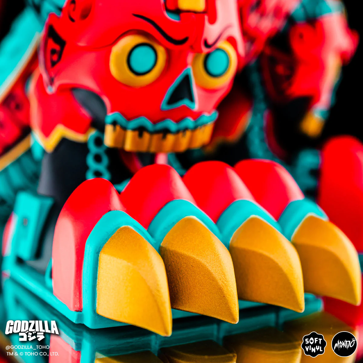 King Ghidorah - Vinyl Designer Figure by Urban Aztec - Planet X Variant - Timed Edition - Image 3