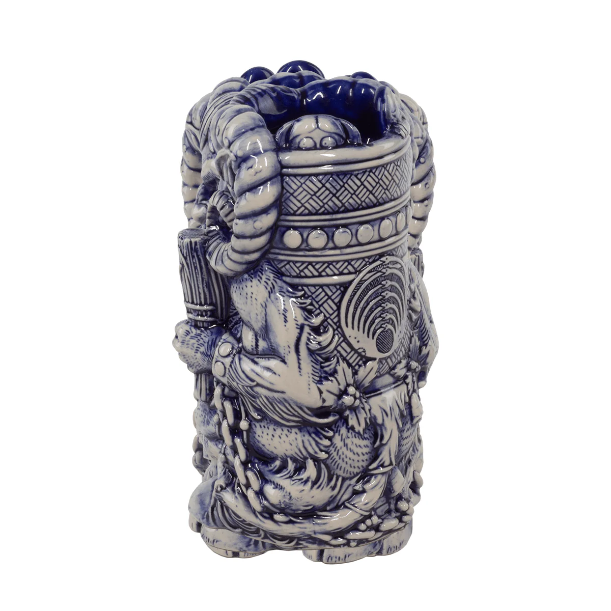 Krampus Designer Series Tiki Mug (Blue Wiped) - Image 5