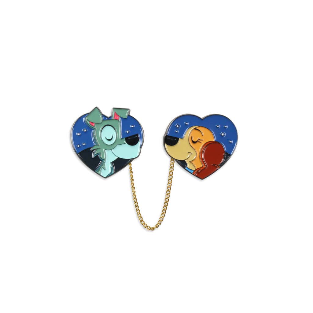 Lady and the Tramp Enamel Pin Set - Image 2
