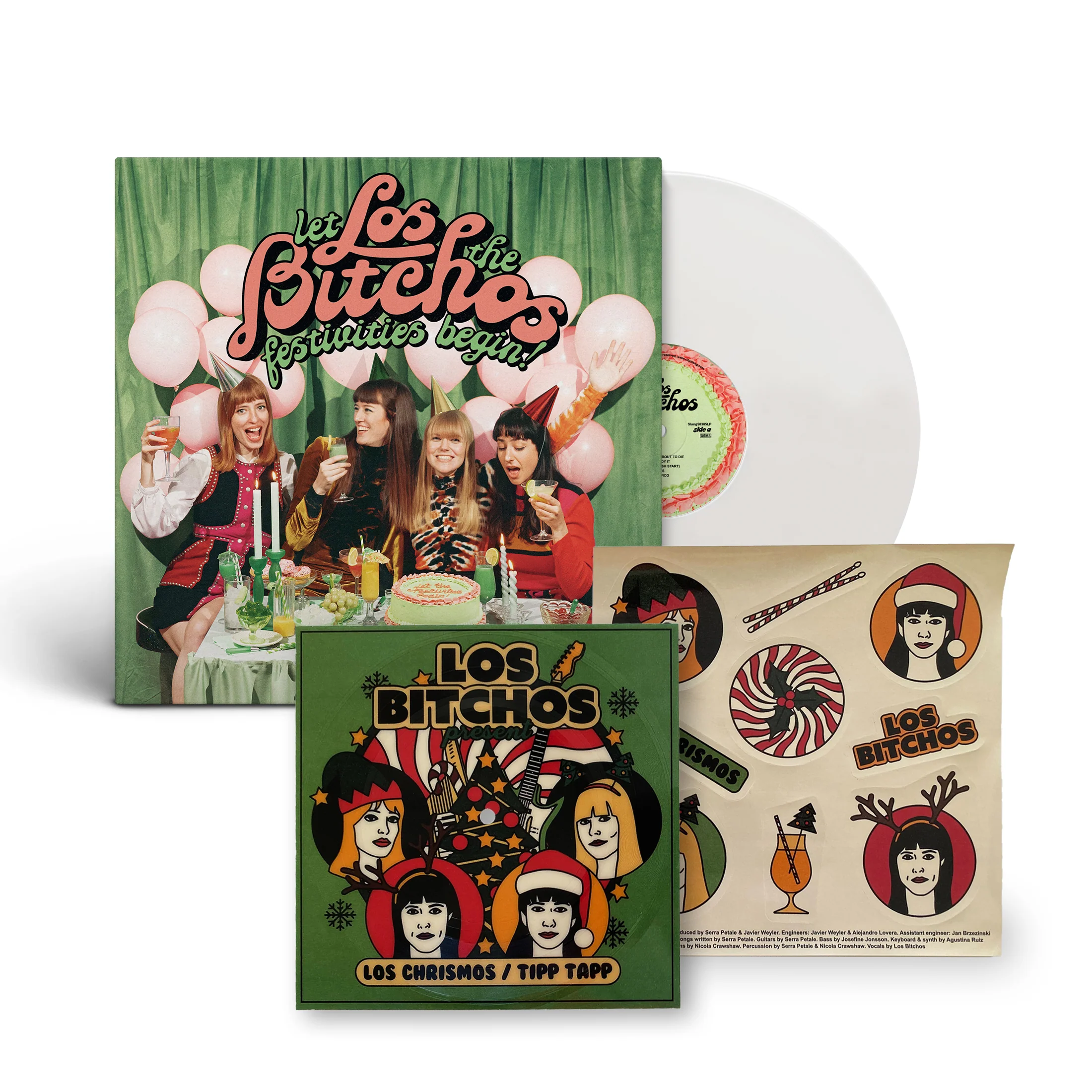 Let The Festivities Begin LP by Los Bitchos Mondo Exclusive - Image 2