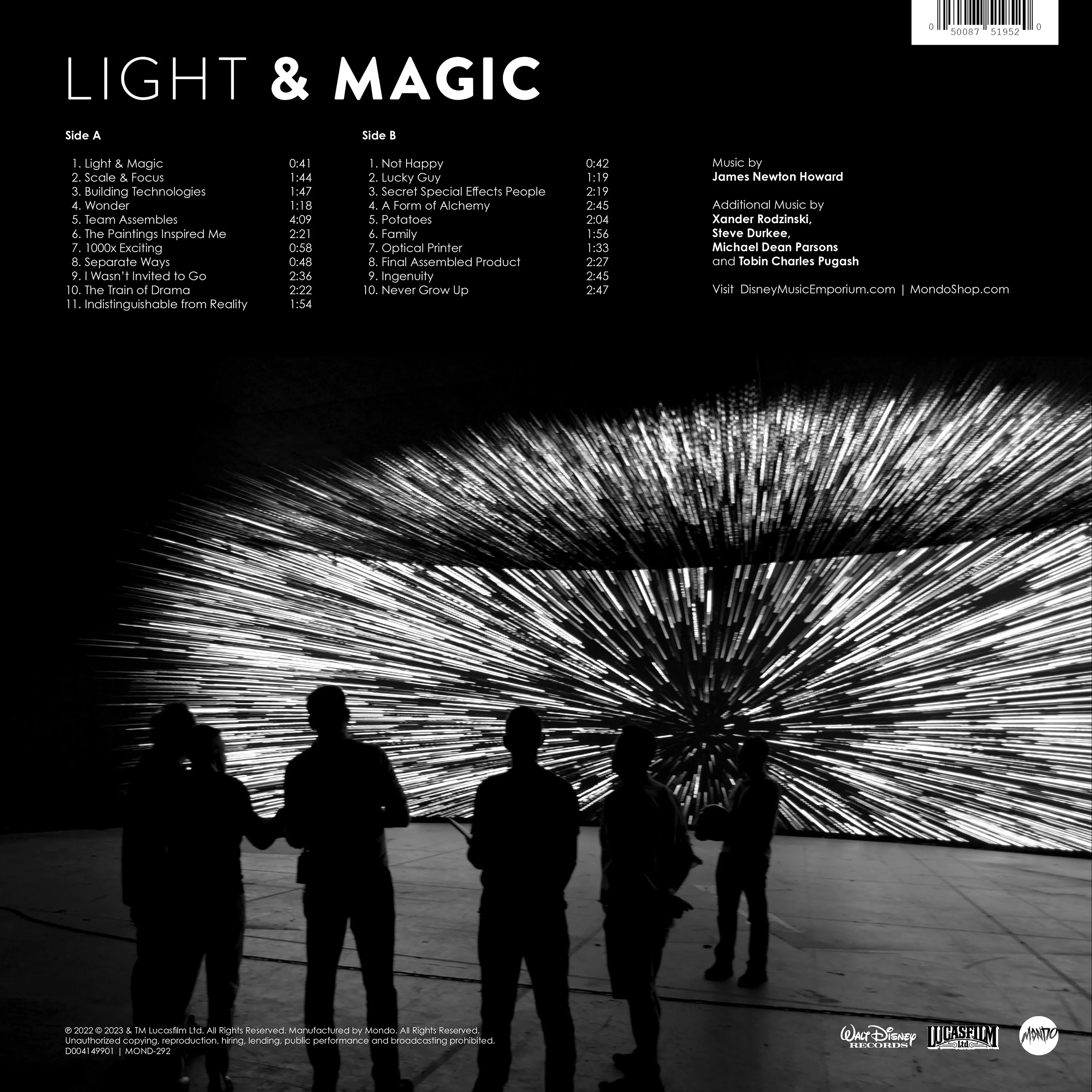 Light & Magic - Original Soundtrack LP - Image 3