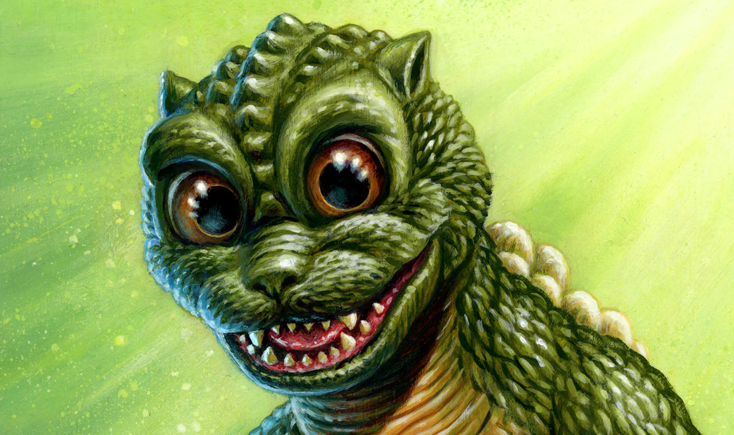 Little Godzilla Poster - Image 2