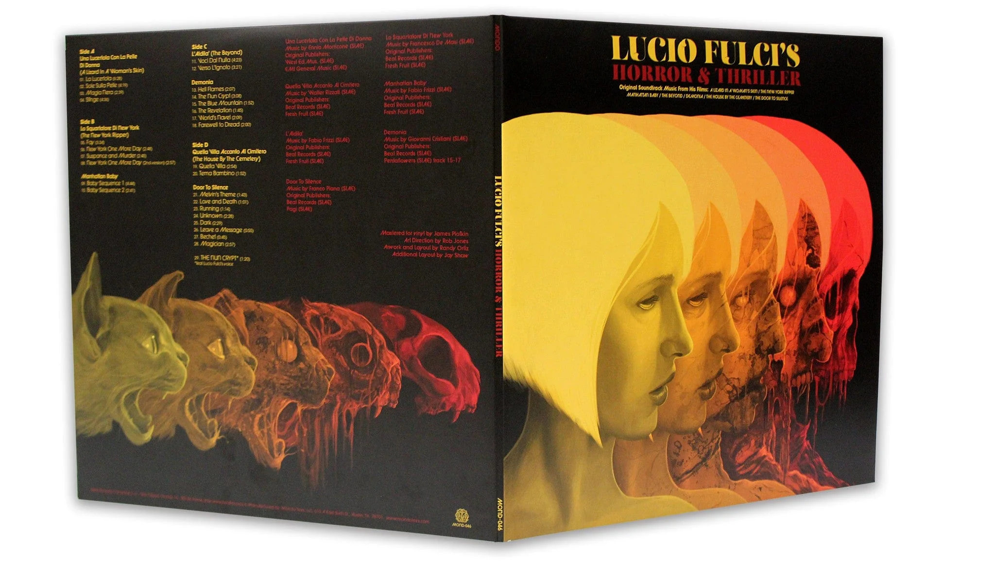 Lucio Fulci's Horror & Thriller Compilation 2XLP - Image 10