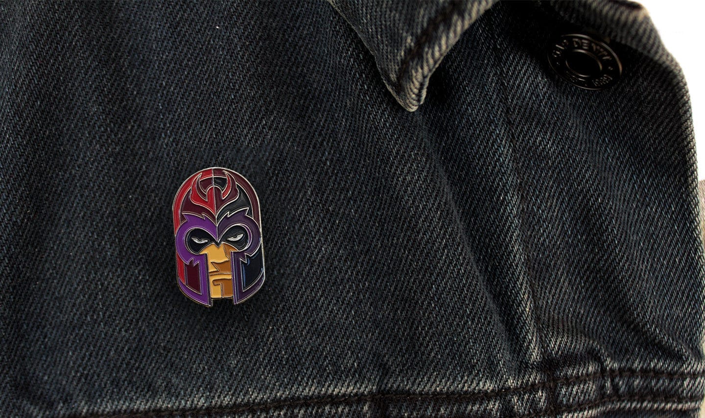 Magneto Enamel Pin by Whalen - Image 3
