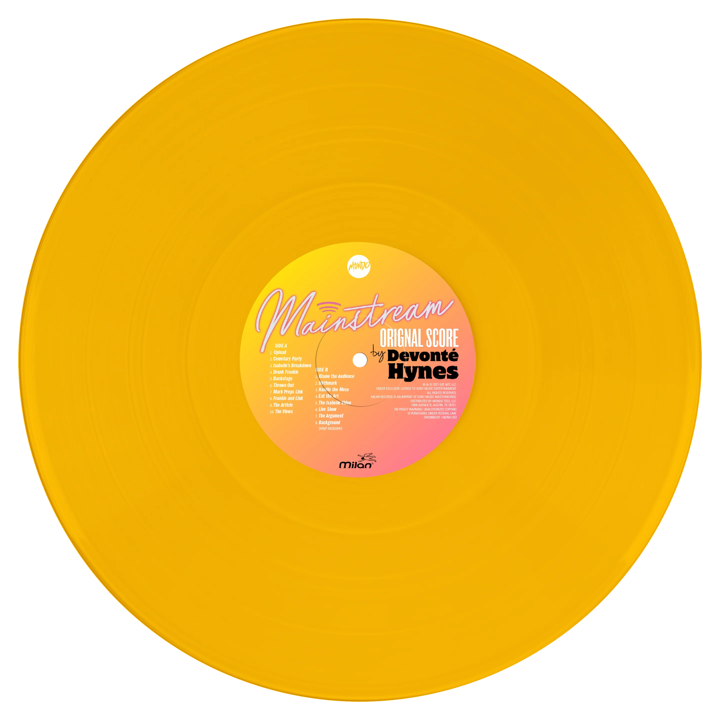 Mainstream - Original Motion Picture Soundtrack LP - Image 2