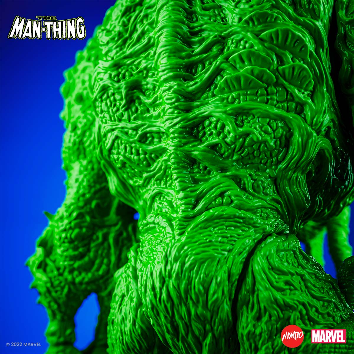 Man-Thing Designer Vinyl Figure - Groman's Green Variant - Image 10
