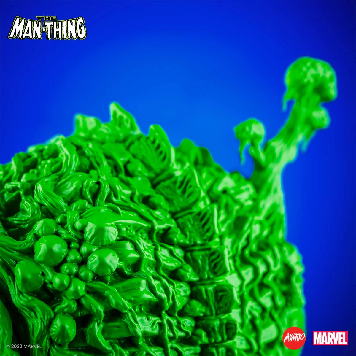 Man-Thing Designer Vinyl Figure - Groman's Green Variant - Image 12