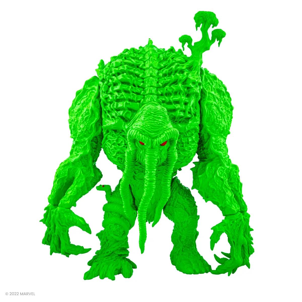 Man-Thing Designer Vinyl Figure - Groman's Green Variant - Image 2