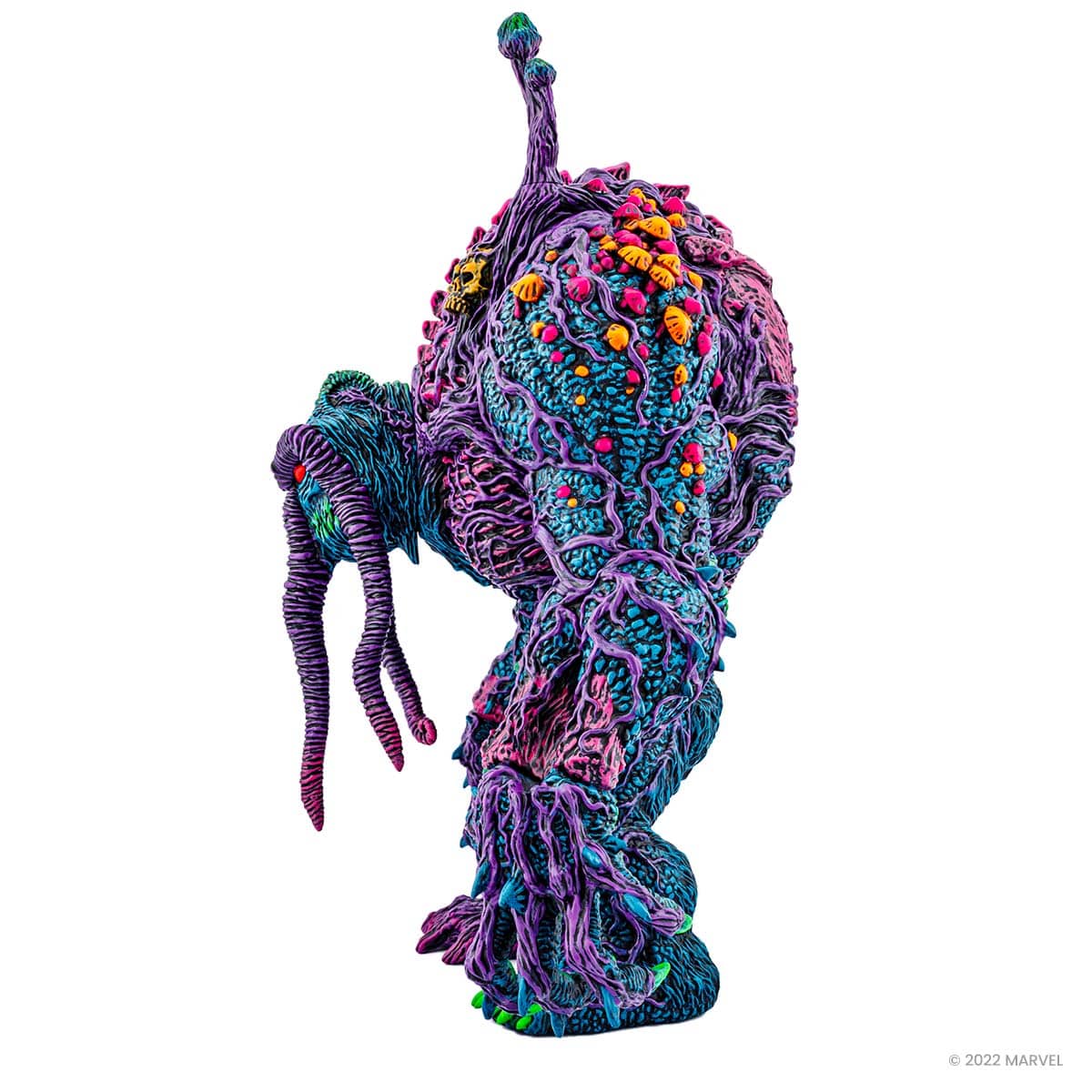 Man-Thing Designer Vinyl Figure - Psychedelic Variant - Image 13