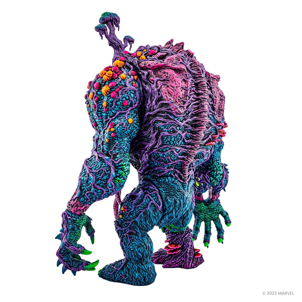 Man-Thing Designer Vinyl Figure - Psychedelic Variant - Image 14