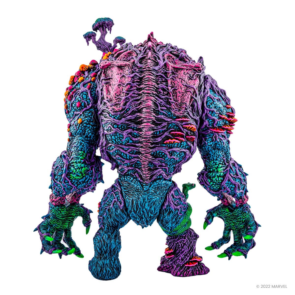 Man-Thing Designer Vinyl Figure - Psychedelic Variant - Image 15
