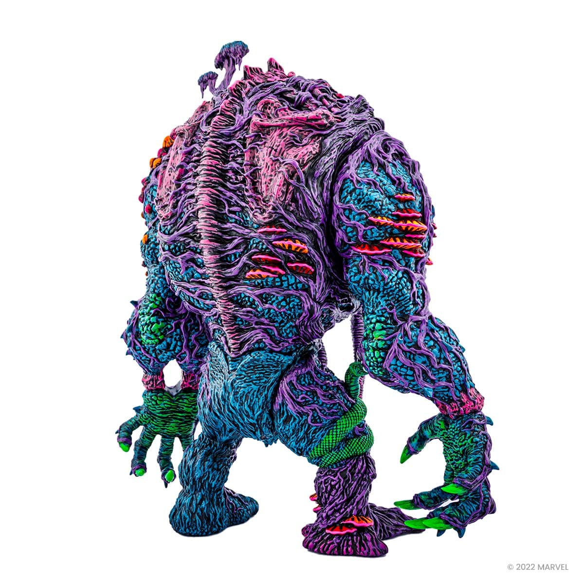 Man-Thing Designer Vinyl Figure - Psychedelic Variant - Image 16