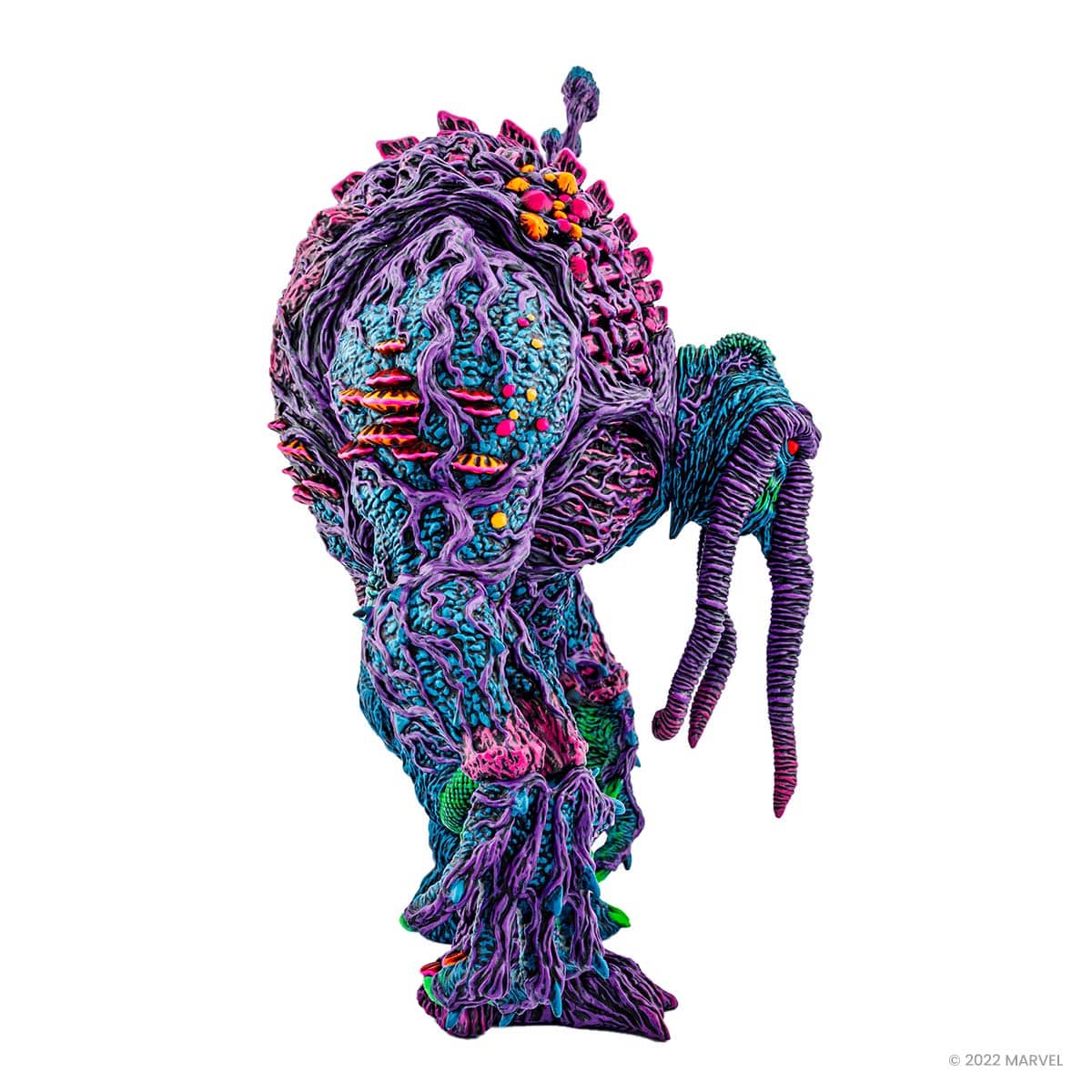 Man-Thing Designer Vinyl Figure - Psychedelic Variant - Image 17