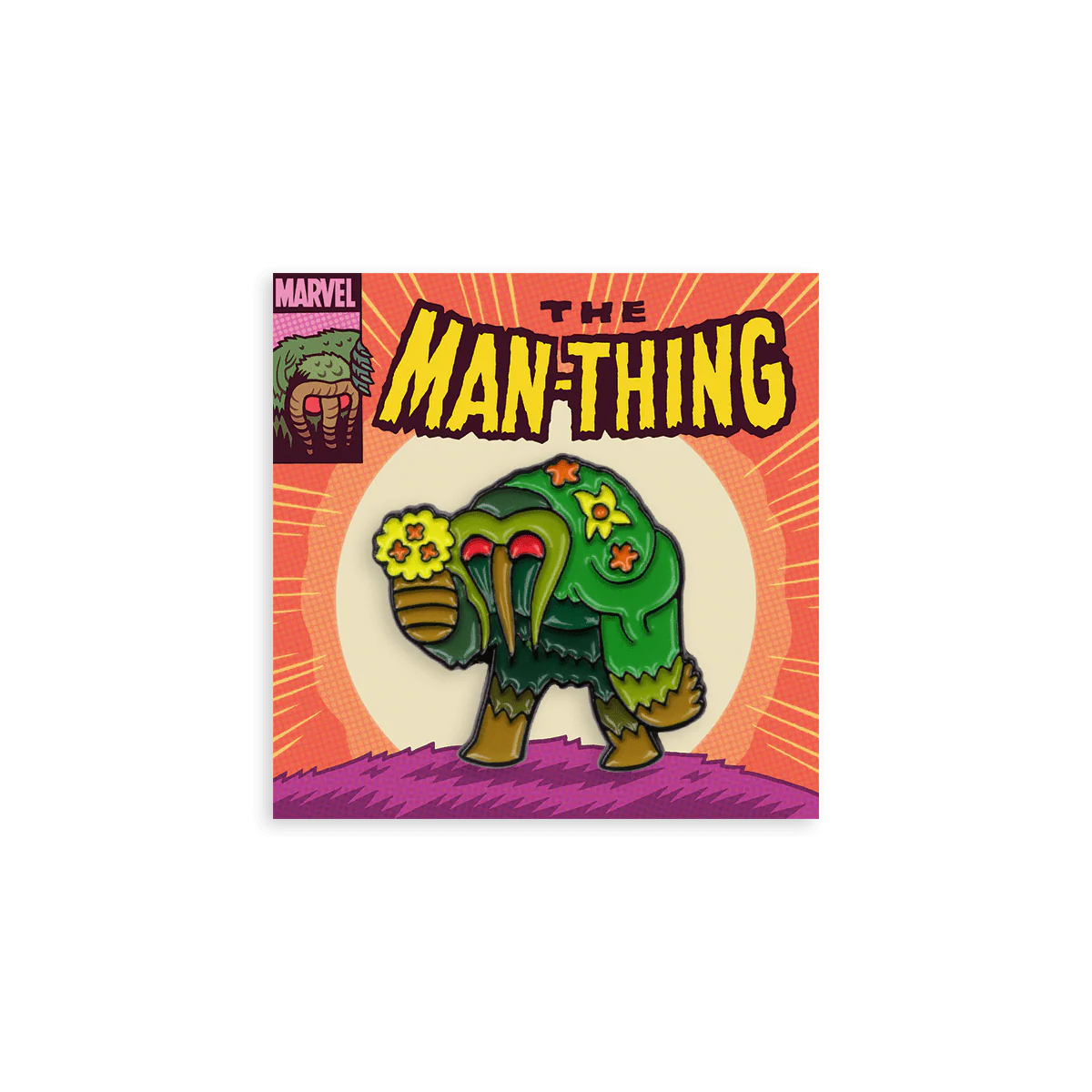 Man-Thing Enamel Pin - Image 2