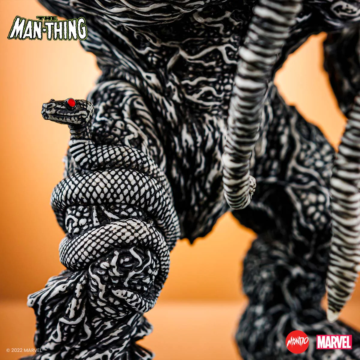 Man-Thing Designer Vinyl Figure - Pen & Ink Variant SDCC Exclusive - Image 13