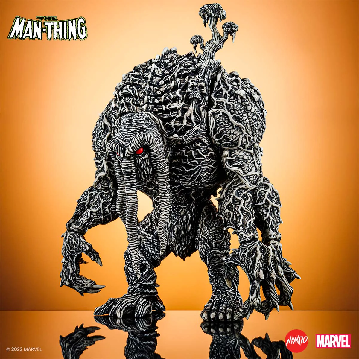 Man-Thing Designer Vinyl Figure - Pen & Ink Variant SDCC Exclusive - Image 3