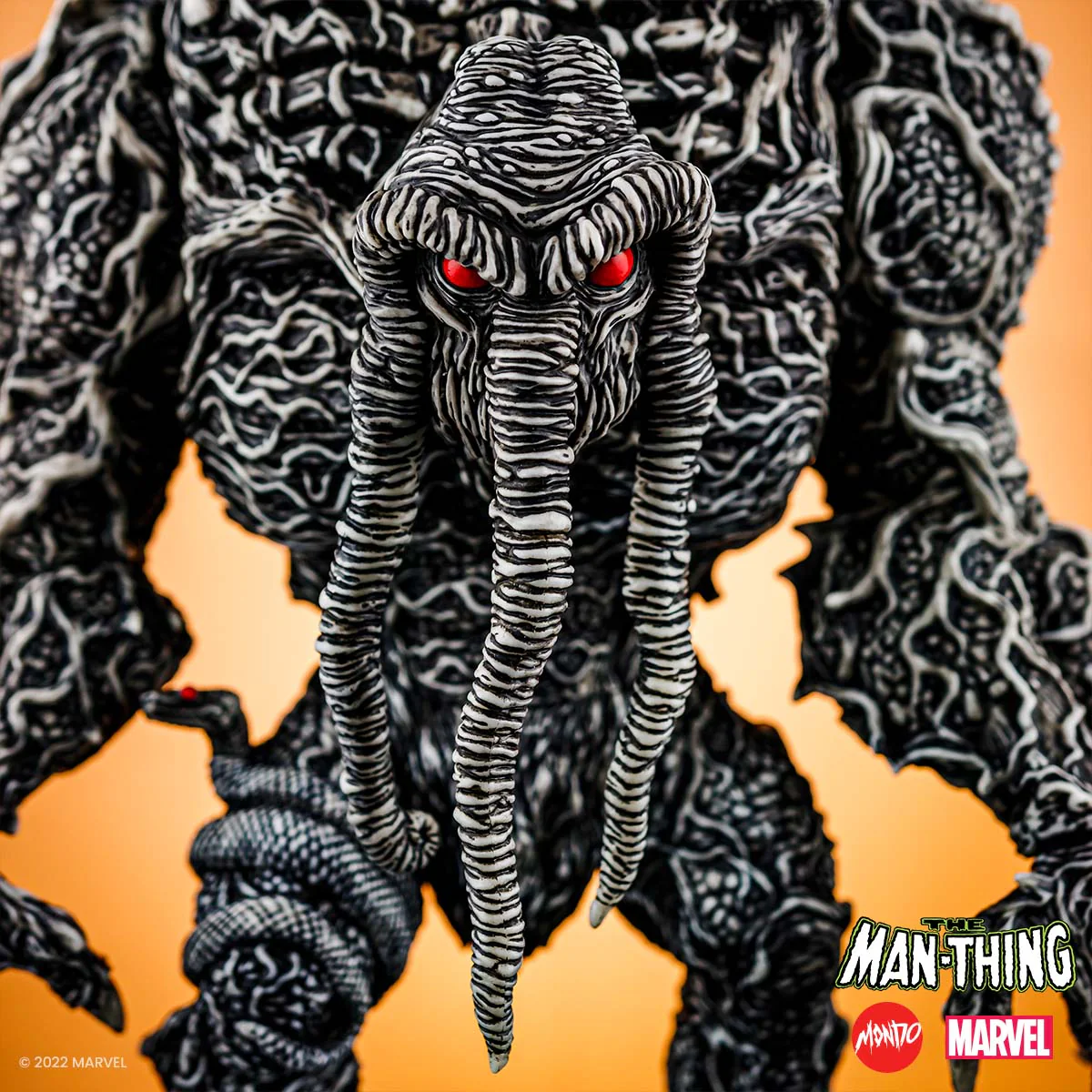 Man-Thing Designer Vinyl Figure - Pen & Ink Variant SDCC Exclusive - Image 9